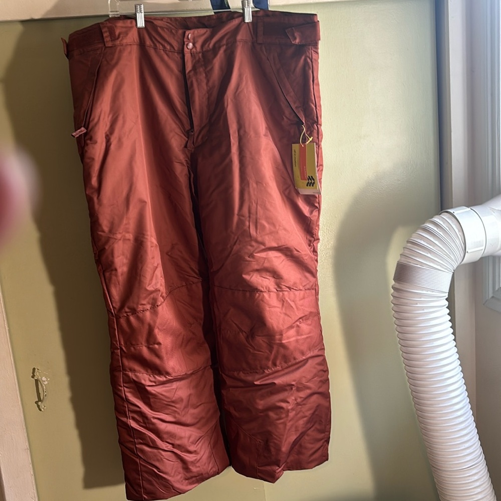 NWT Copper Colored Snow Pants